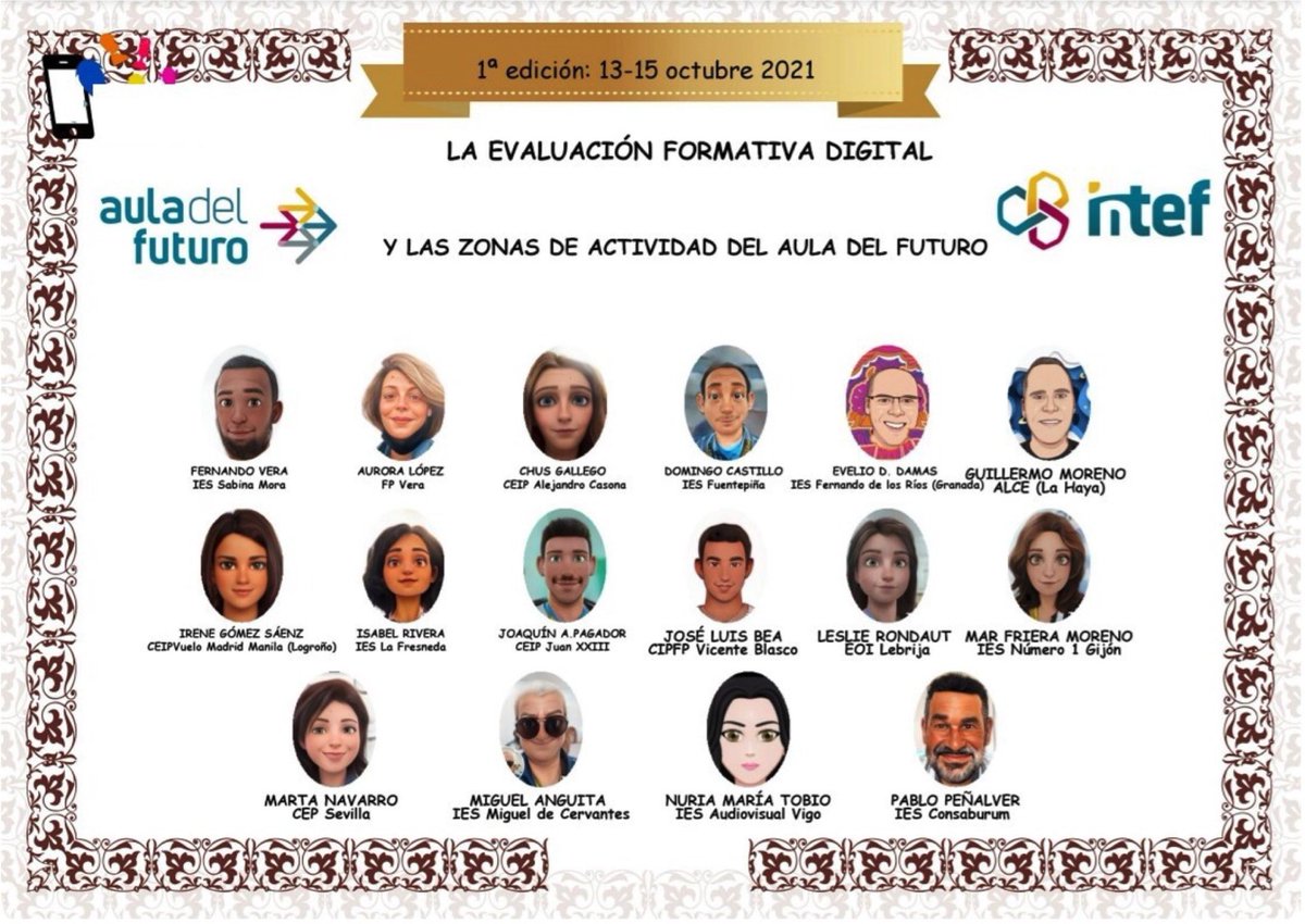 ppenalvera's tweet photo. Gran detalle del tutor de la formación sobre #auladelfuturo del @educaINTEF
.
Muchos aprendizajes con docentes comprometidos. Así se puede ir a cualquier sitio!!!
.
#adf_intef #adf ##fcl_intef #fcl #fp #educación #consuegra #apes_clm #apes #fp_clm #innovacióneducativa https://t.co/5AJKAogoKD