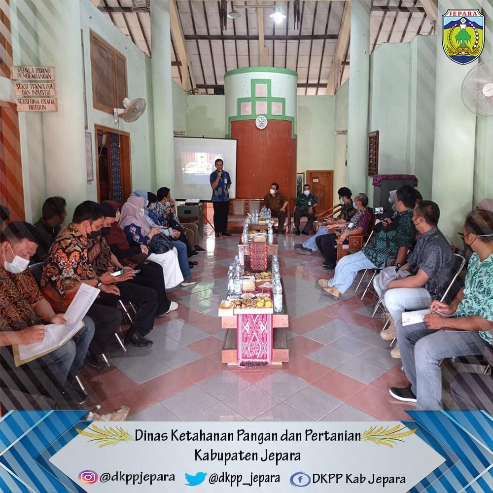 dkpp_jepara's tweet photo. Dinas Ketahanan Pangan dan Pertanian Kabupaten Jepara menerima Kunjungan Kerja dari Dinas Pertanian Kabupaten Bandung perihal Pemberdayaan dan Perlindungan Petani pada hari Selasa, 16 November 2021 https://t.co/34PTVYFIxt