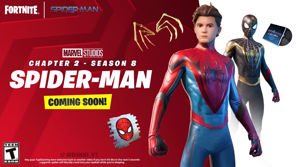 BlendFreshon's tweet photo. ✅ Like Naruto 
🔁 RT Spiderman 

¿Qué skin se les antoja mas? https://t.co/KWVeJJ0a4W