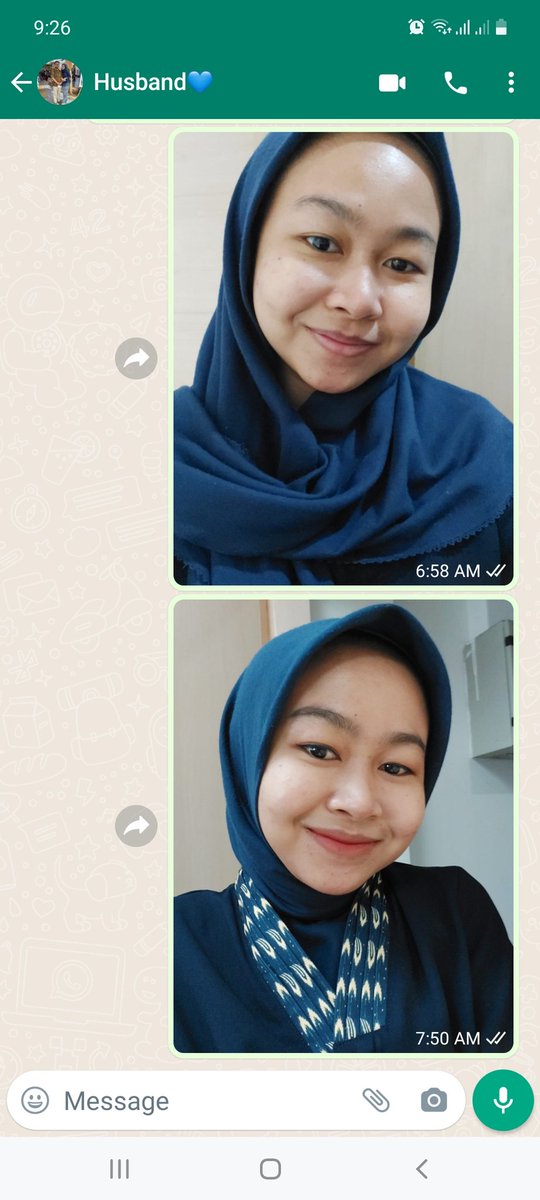 cin_cintya's tweet photo. Before after hahaha tiap absen pagi muka pucet banget 😂 https://t.co/vxujvBNkxm