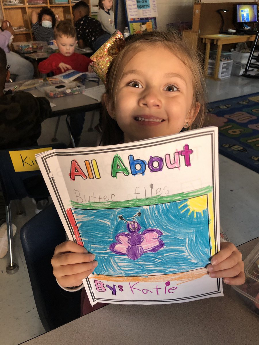 gves_smith's tweet photo. I’m so proud of these authors for researching an animal and writing an informational book.  @GreenValleyElem https://t.co/IdKm7SAdj7