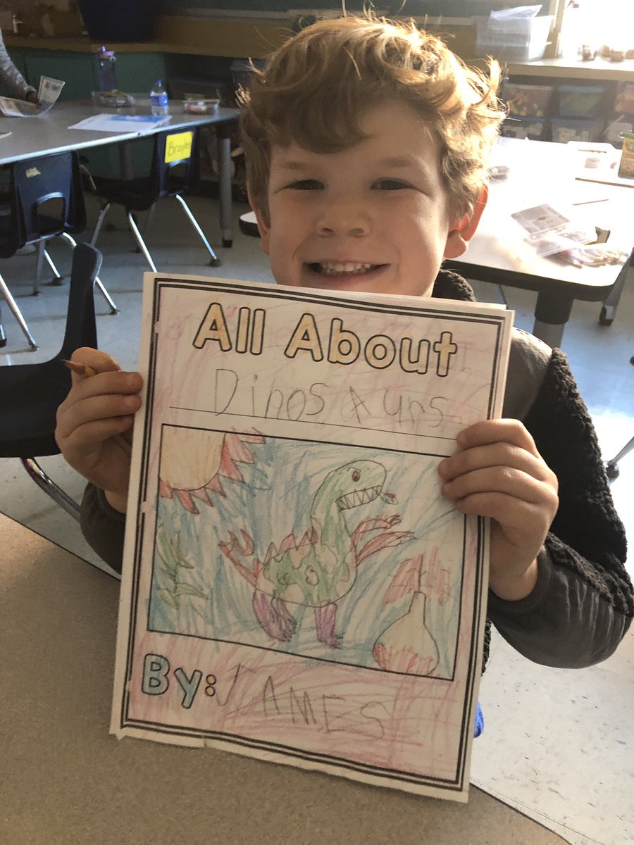 gves_smith's tweet photo. I’m so proud of these authors for researching an animal and writing an informational book.  @GreenValleyElem https://t.co/IdKm7SAdj7