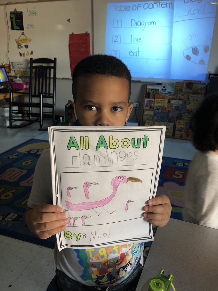 gves_smith's tweet photo. I’m so proud of these authors for researching an animal and writing an informational book.  @GreenValleyElem https://t.co/IdKm7SAdj7