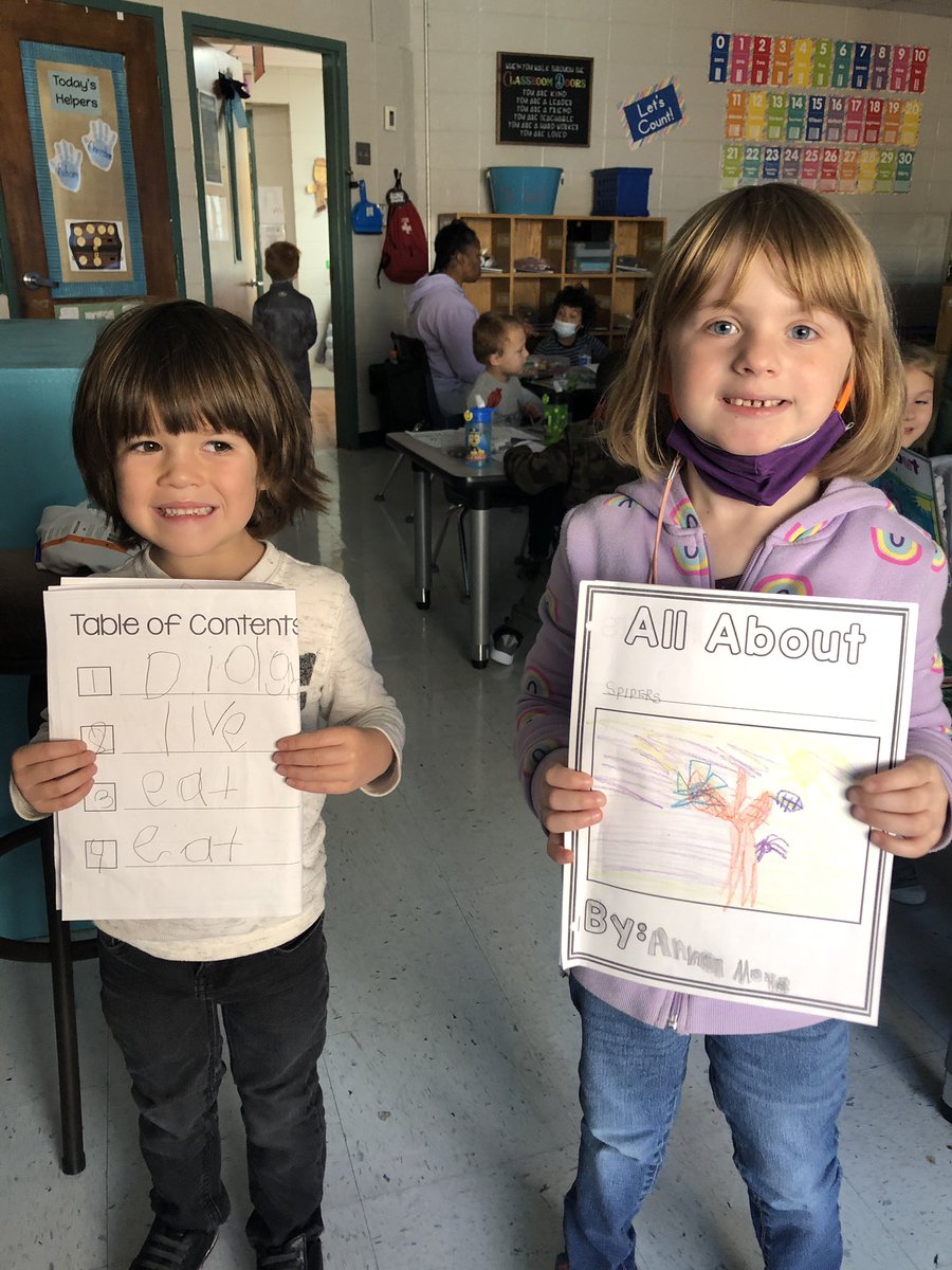 gves_smith's tweet photo. I’m so proud of these authors for researching an animal and writing an informational book.  @GreenValleyElem https://t.co/IdKm7SAdj7