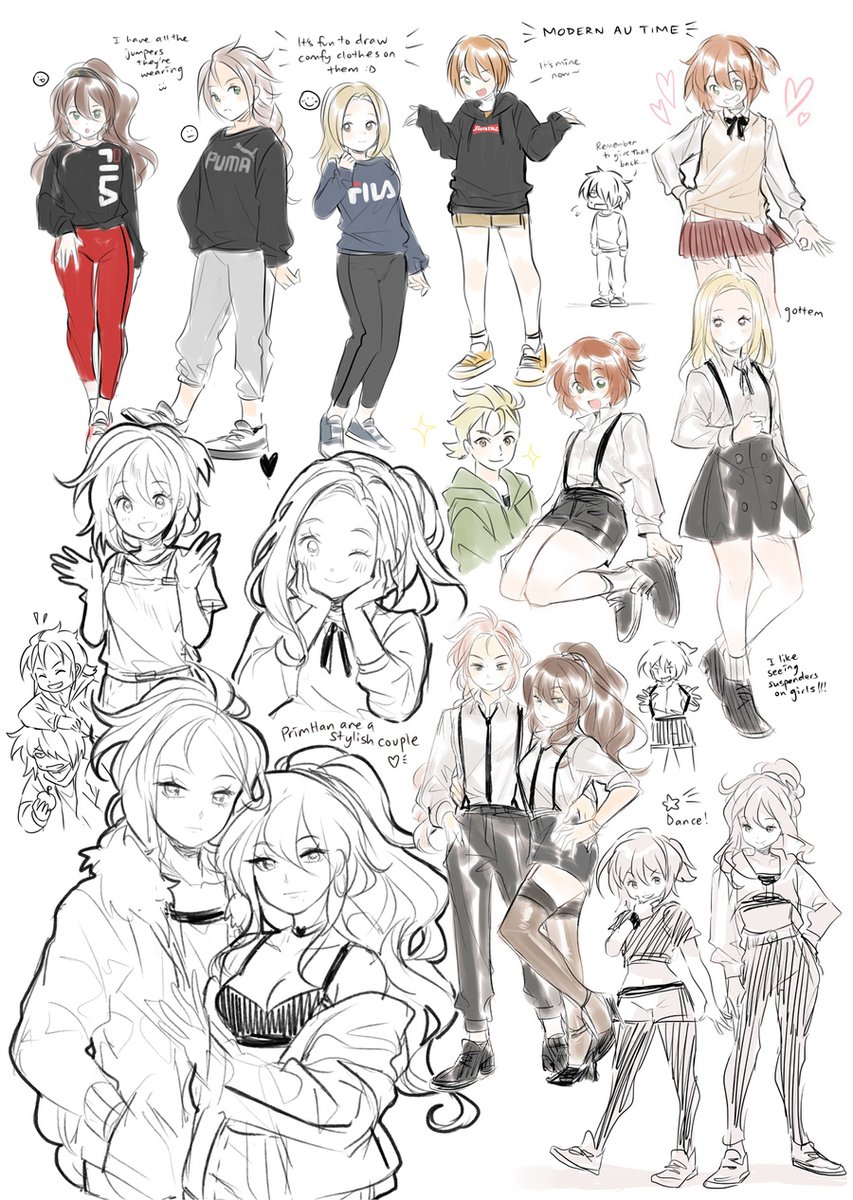 more mess!! these drawings are sooo oolldddddd 