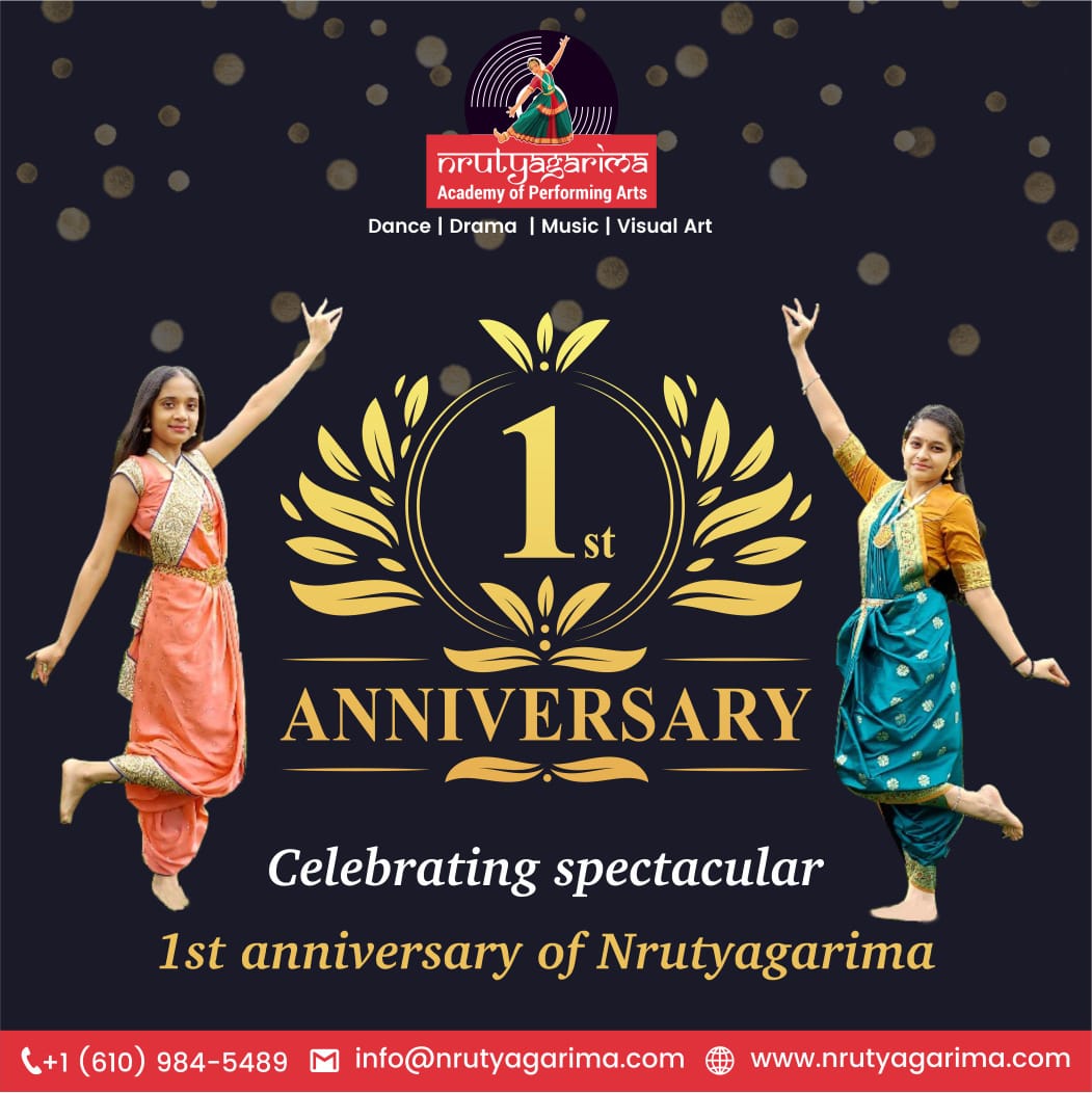 Roots foundation wishes  Nrutyagarima a heartfelt congratulations on its first anniversary!! May you all always move ahead on the path of creativity bringing smiles and happiness among everyone.

 nrutyagarima.com