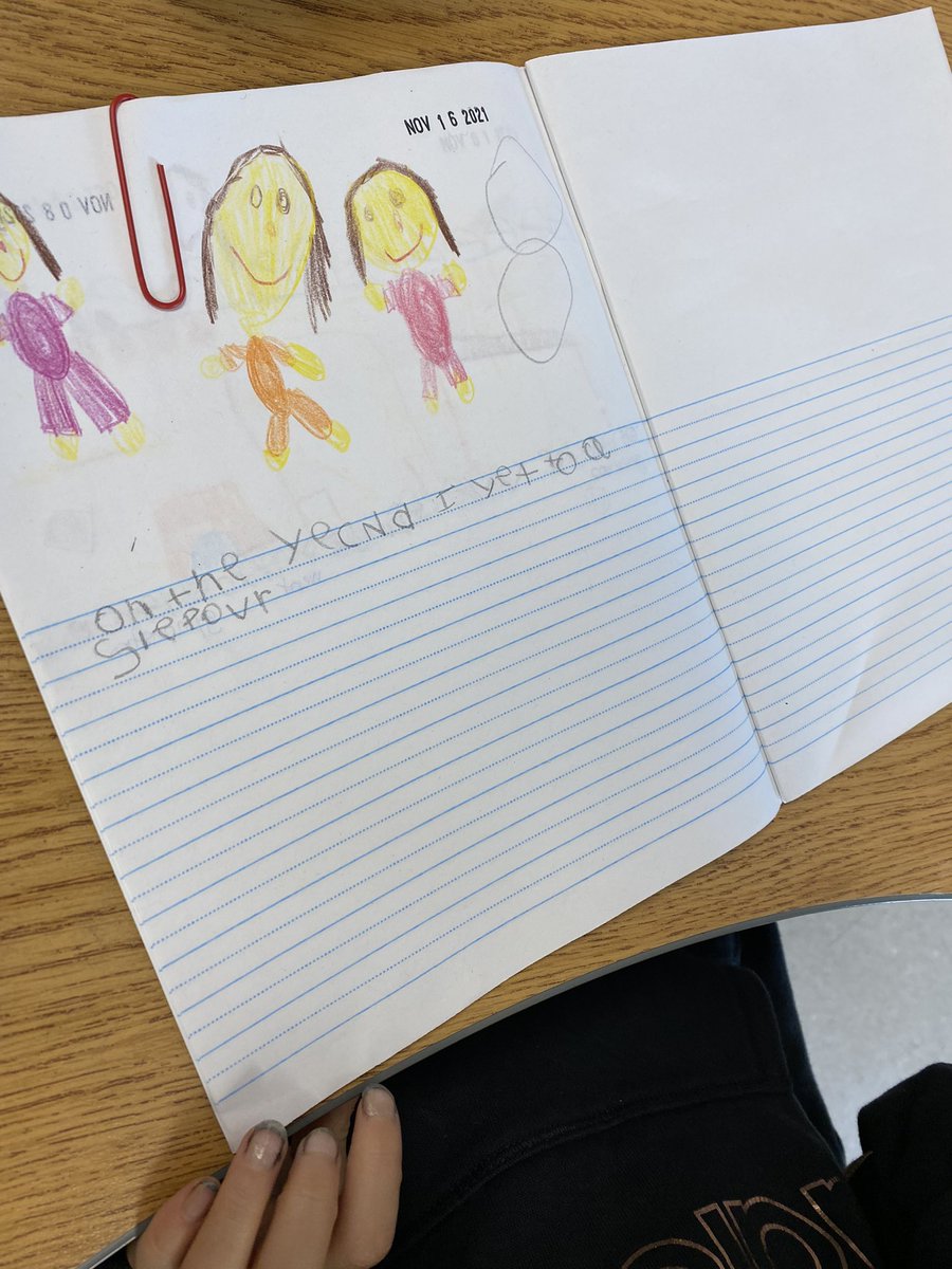 heatherimrie's tweet photo. So incredibly proud of the growth of each student’s writing. Today we talked about adding even more detail to our pictures. I got so carried away conferencing with students that these were the only pictures I took! A hot topic was the freshly fallen snow ❄️☃️ https://t.co/GR3KOc49kT
