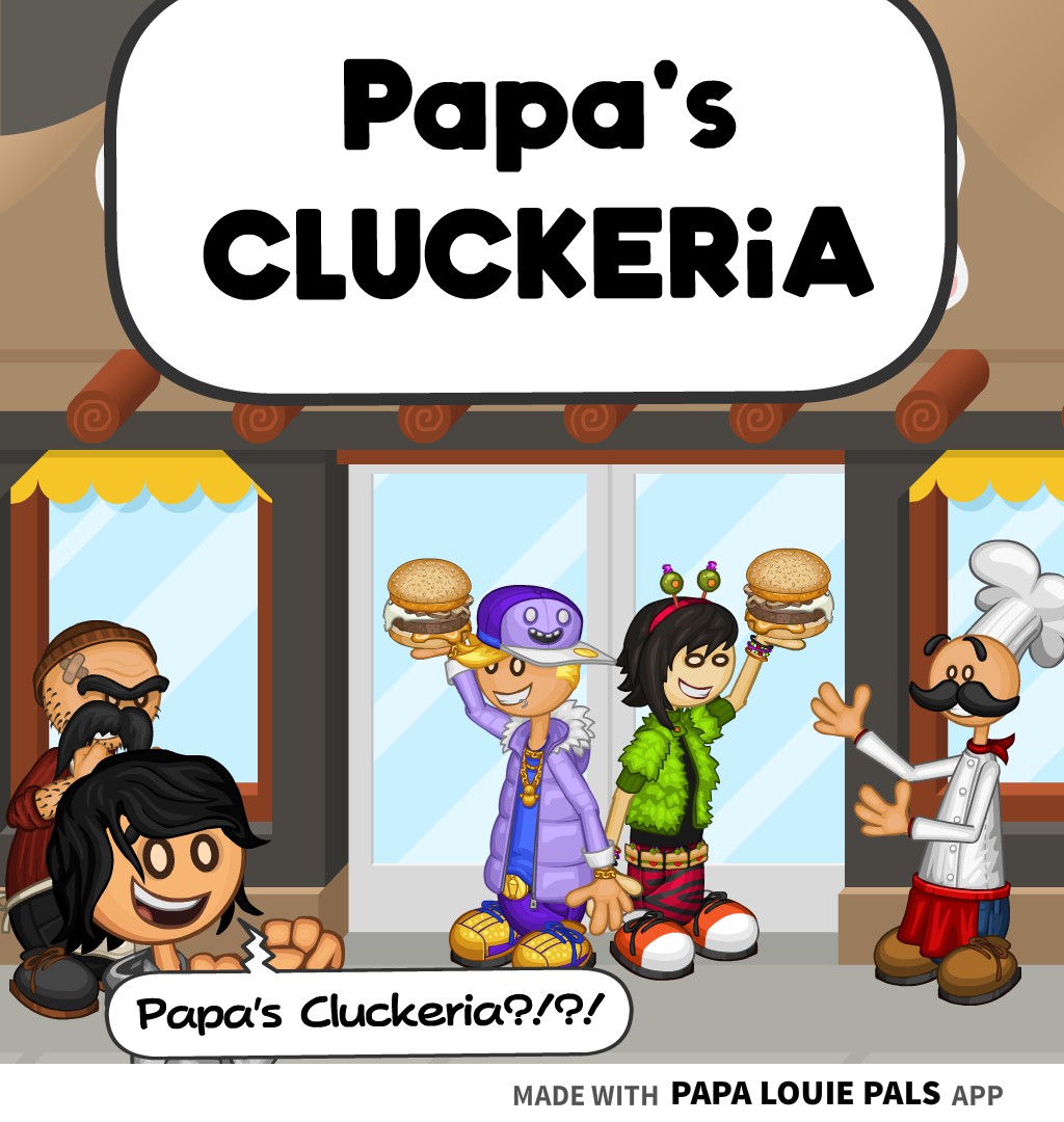 ❄️🎄 𝓢 𝓱 𝓲 𝓷 𝓴 𝓸 𝓷 🎄❄️ on X: #PapaLouiePals #PapasCluckeria Guy  Mortadello's very mad!!! He wants to have his meat pie restaurant and Papa  Louie just replaced his with