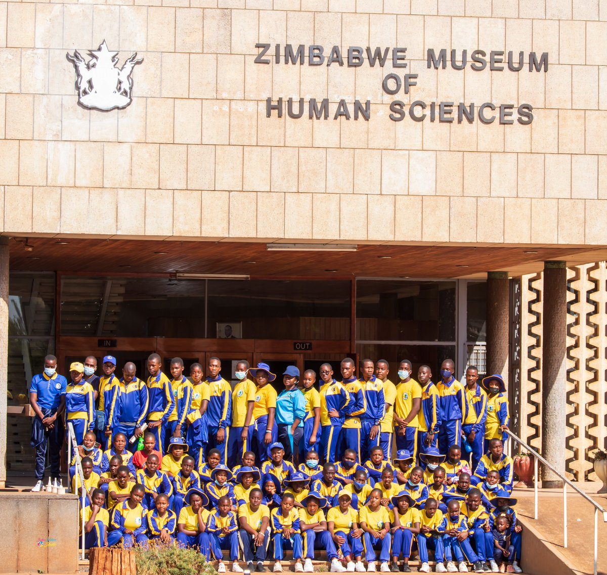 kinghorta's tweet photo. What an honor it was to visit the two monumental places in harare for practical education ....Surely Zimbabwe is loaded with great history.@fortunechasi @BrianChiweza @SirZindi @terrymap1 @kinghorta @ https://t.co/pPHmjy3kkE