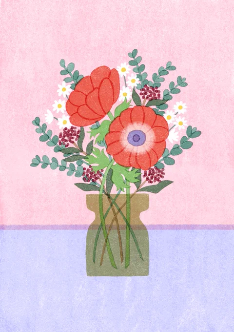 #いい色の日

色づかいにはこだわりを持って制作しています🌼 