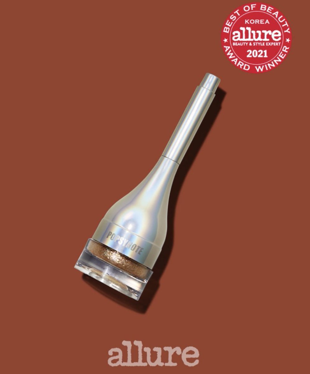 yourbrand_jp's tweet photo. 韓国の有名なインフルエンサーユラ(https://t.co/CEUEOHRdLf)のpopsynoteが2021年 allure best of beauty award winnerに選定されました https://t.co/rg5yn1PF79