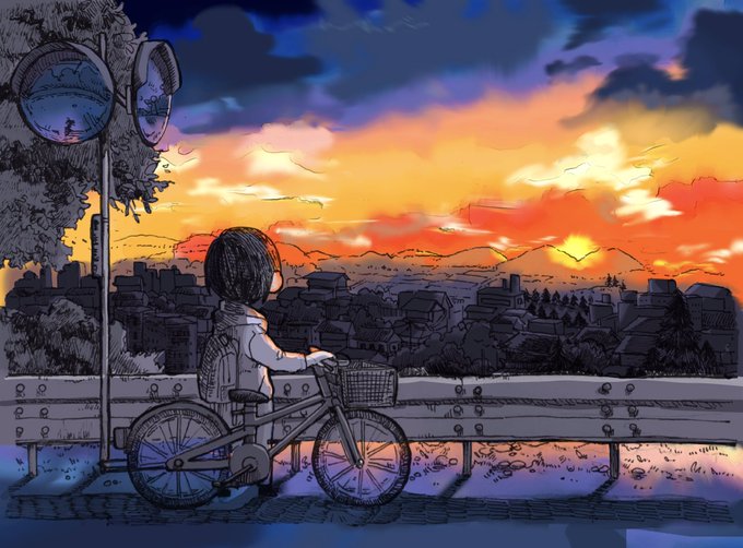 夕日 高画質 のtwitterイラスト検索結果 古い順