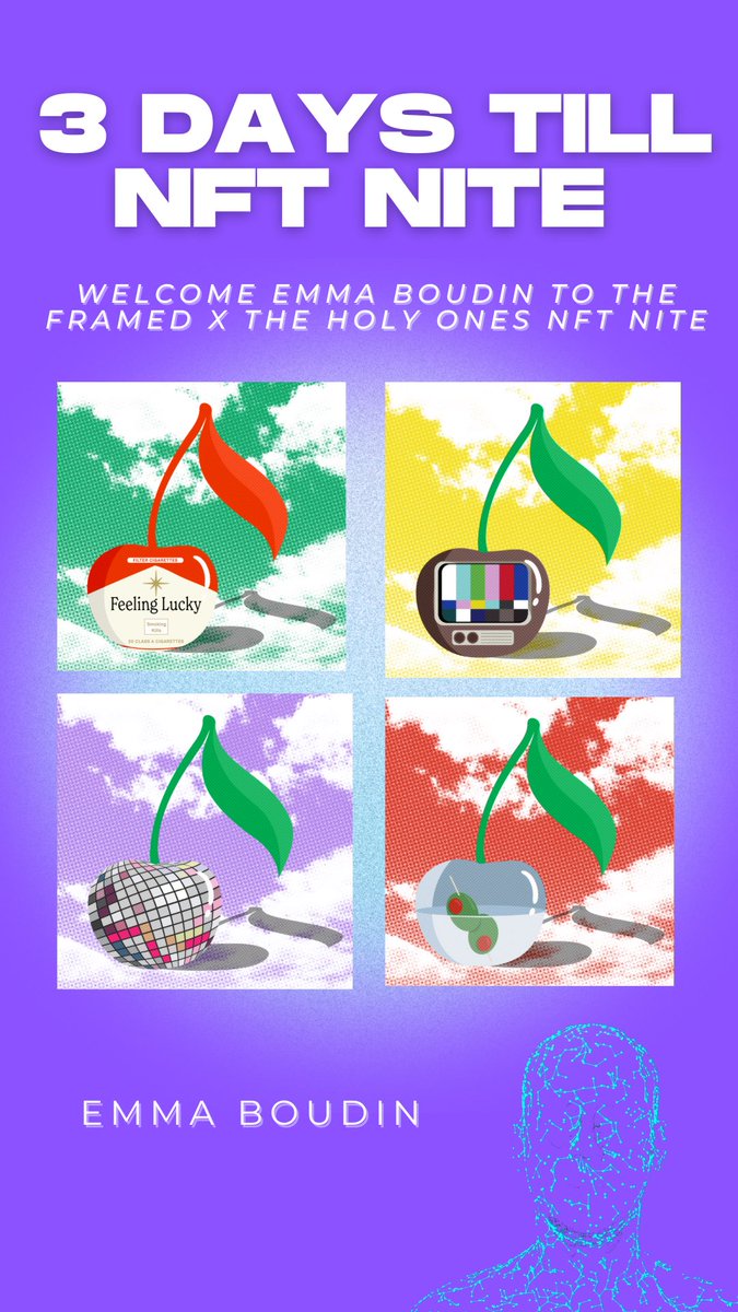 framedgllry's tweet photo. Welcome welcome @boudincltv 🌪🌪 3 MORE DAYS TILL NFT NITE ☄️ Make sure to get your tickets: https://t.co/ZV2pdxrKkk #NFTartists #NFTs #NFTCommunity #NFT #nftart https://t.co/o3JqWmtMt0