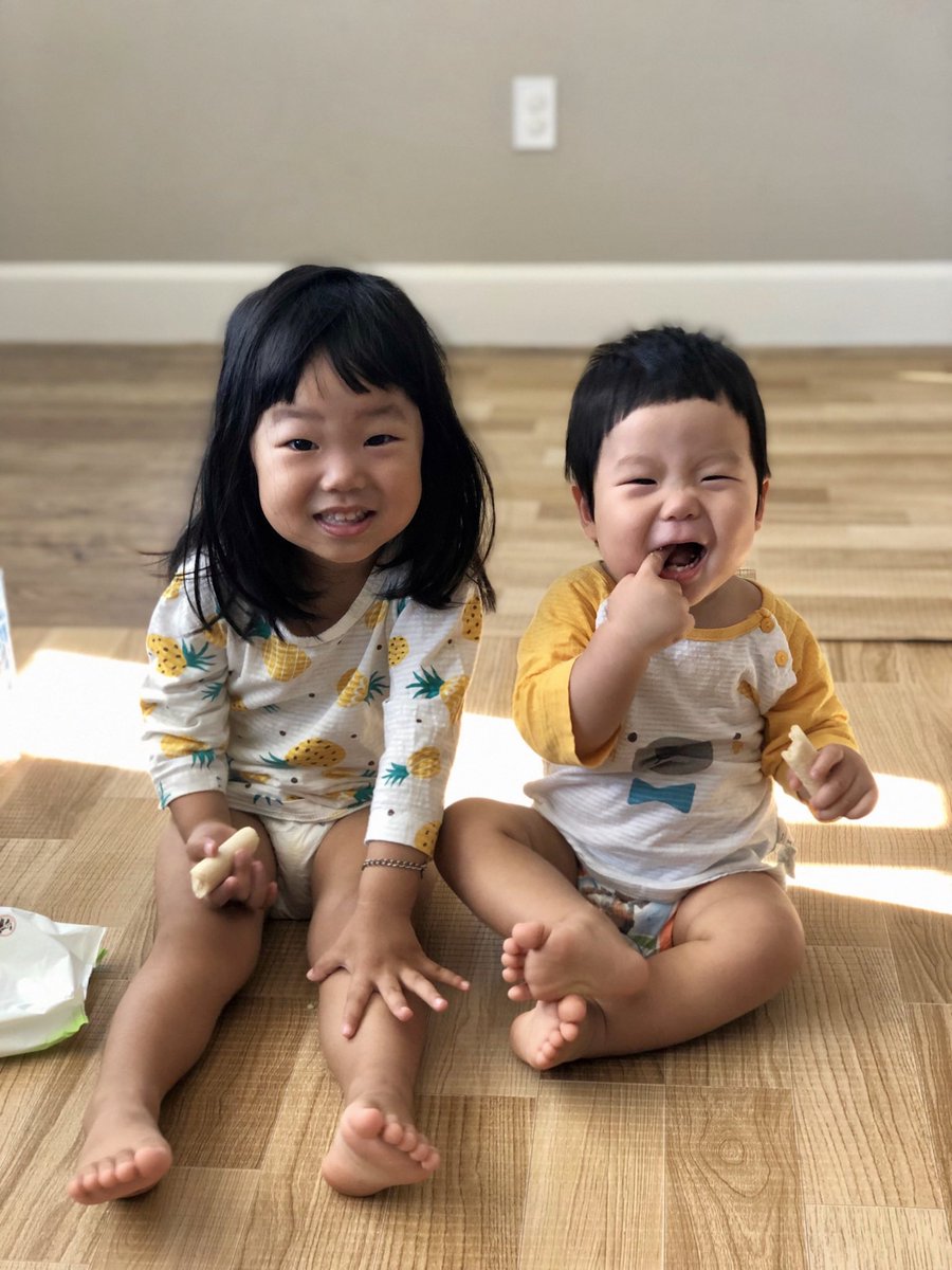 michaelvkim's tweet photo. @vslavich Here’s my favorite picture of my little rugrats. We are all wishing you a speedy recovery, Vanessa! https://t.co/KWK04LGksr