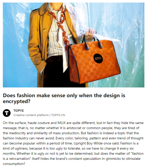 eisenreich's tweet photo. VeChain x Sustainable Fashion 🌱

"London designer Sarah Regensburger has launched the first batch of design works traceable through VeChain ToolChain, a one-stop #blockchain data service platform." ⛓️

Full Article 👇
https://t.co/x2ZnuEiOH9

#VeChain $VET #VeFam #Vegan #Fashion https://t.co/NUnLsVXxFM