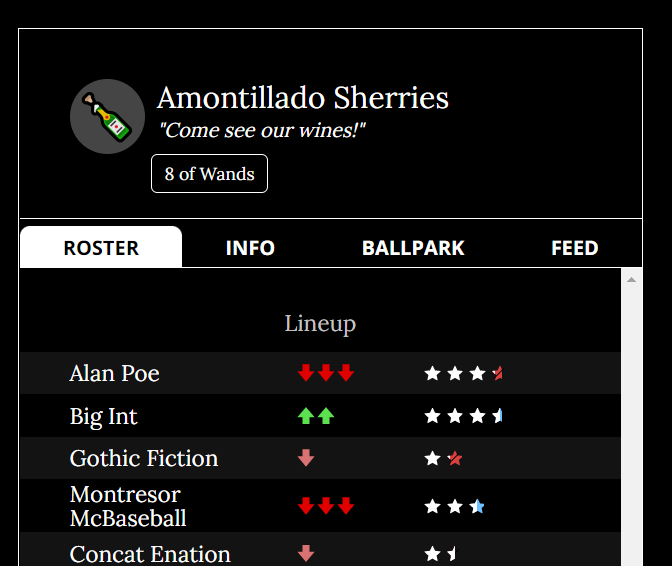 <a href="/blaseball/">BLASEBALL COMMISSIONER ALTERNATE</a> they are real now