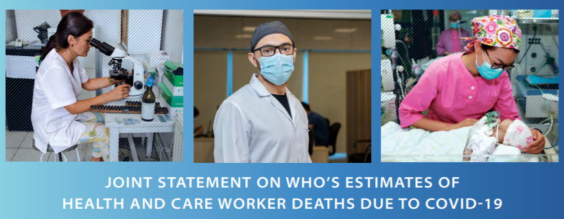 WHO calls for better protection of health workers from COVID-19. Urge political leaders to make regulatory, policy &amp; investment decisions that ensure protection of health &amp; care workers, &amp; equitable access to vaccines: loom.ly/S76Slns <a href="/Commpharmacy/">NCPA</a> <a href="/PharmGuildAus/">The Pharmacy Guild of Australia</a> <a href="/NPA1921/">National Pharmacy Association</a>
