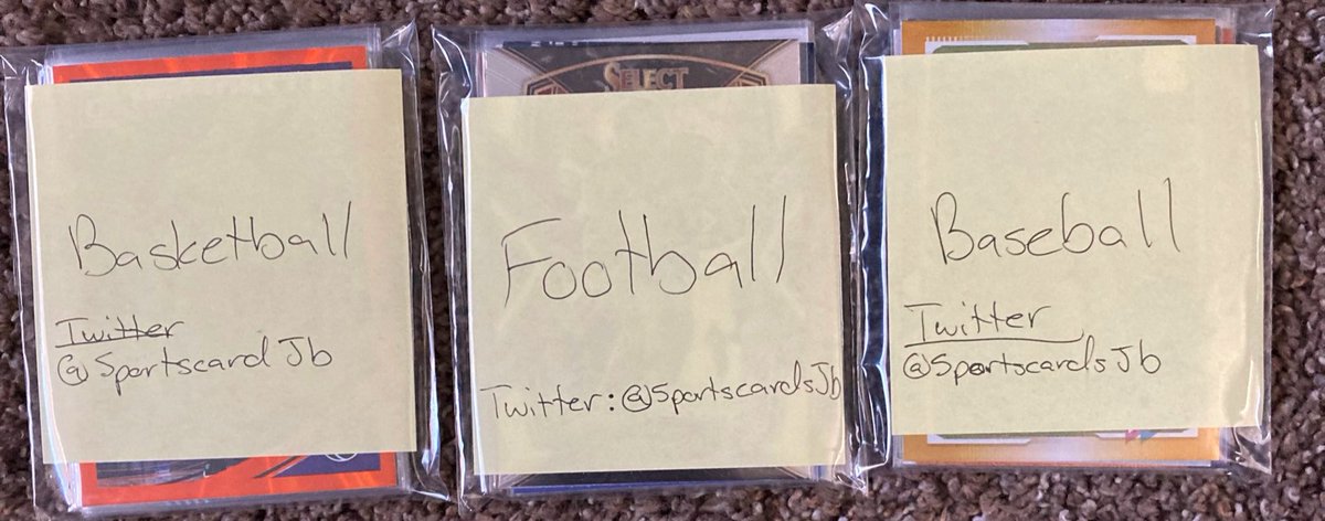 I’m giving away some FREE cards! Every 10 retweets I get will add another pack!

RT and follow to be entered to win!