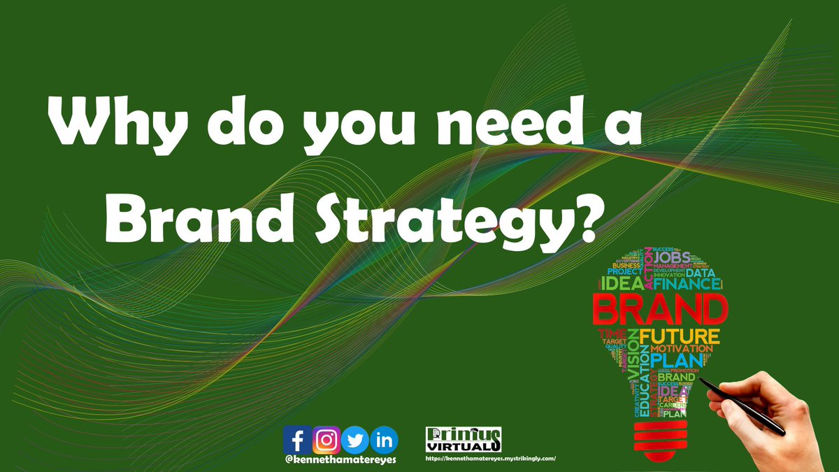 windgemini's tweet photo. The way your customers view you as a company, product, or service is your brand.
I am Kenneth. Brand Strategy is one of my services.
Please visit my website at https://t.co/cNlZubq43E
#primusvirtuals
#primusvirtualassistant
#efficientvirtualassistant https://t.co/JP4qiYBsgn