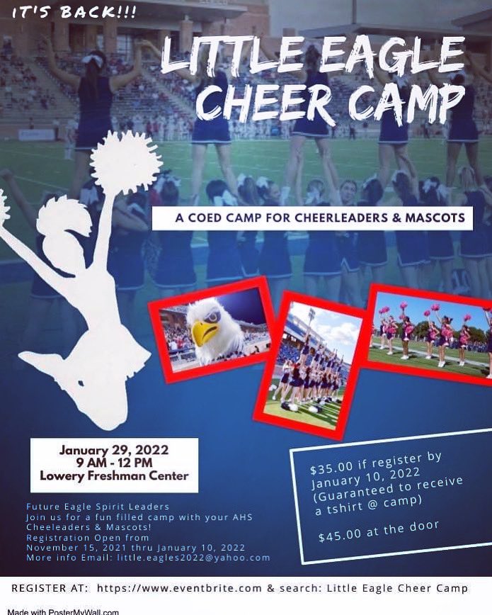 Sign up to attend TODAY!!