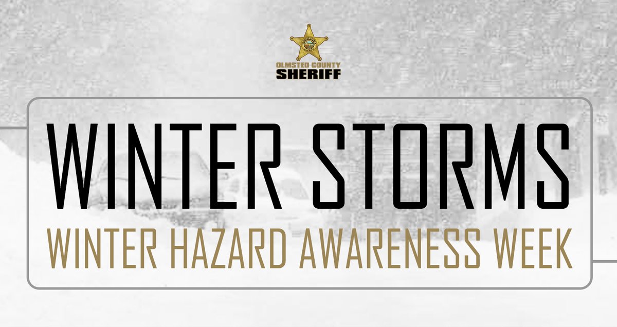 #WinterStorms: Winter is the signature season of Minnesota. It's a long season of cold temperatures and snow that can last from now into April. Learn more about warnings and alerts, extreme cold, and heavy snow and ice.

More: https://t.co/wqST2105ld

#WinterHazardAwarenessWeek https://t.co/UbPve3Pkau