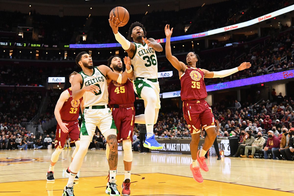 Will_Baptist's tweet photo. Final Score: Cleveland Cavaliers struggle on offense in 98-92 loss to Boston Celtics https://t.co/UAxp4zuTZx https://t.co/wDLEk208Ue