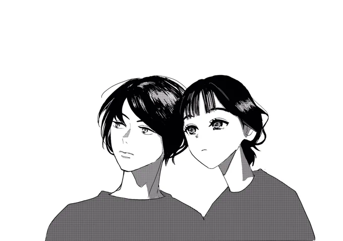 #ぽたクリスタ挑戦
絵柄模索💦いろんな先生の描き方を真似して描いてみたけどどうでしょうか⁇トレンドなってる⁇なんかダサい⁇描線も古いって言われたんだよね😓忌憚なきご意見お待ちしてます🙇‍♀️
このクオリティで2時間掛かった😭コマ割りのやり方とか勉強する時間まで無い😭
スダナナがモデル💕 