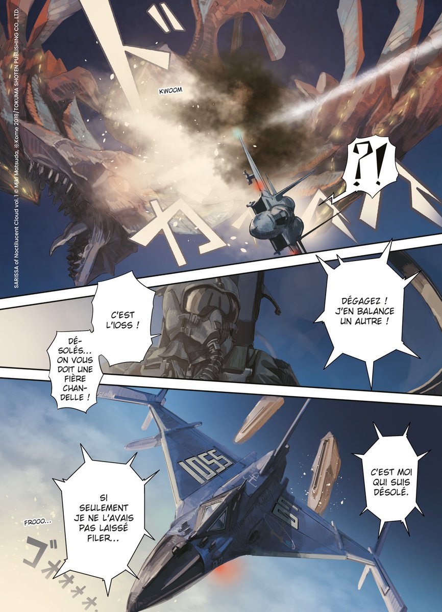 今年のコロナ禍真っ最中に発売されたフランス語版「夜光雲のサリッサ Sarissa of Noctilucent Cloud」1~4巻ですが、続刊に繋げられたのはこのフランスにおける漫画ブームの恩恵がかなり大きいのだと思います。