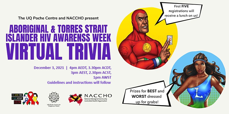 Check out "Aboriginal &amp; Torres  Strait Islander Virtual  Quiz" eventbrite.com/e/aboriginal-t… @Eventbrite #naccho #uandmecanstopHIV #sexualhealth