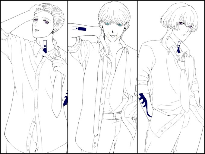 線画できたぁぁぁ😭
色塗り…嫌いな色塗りだぁぁ……
いやだぁぁぁぁぁぁぁぁ_:(' `」 ∠):_ 