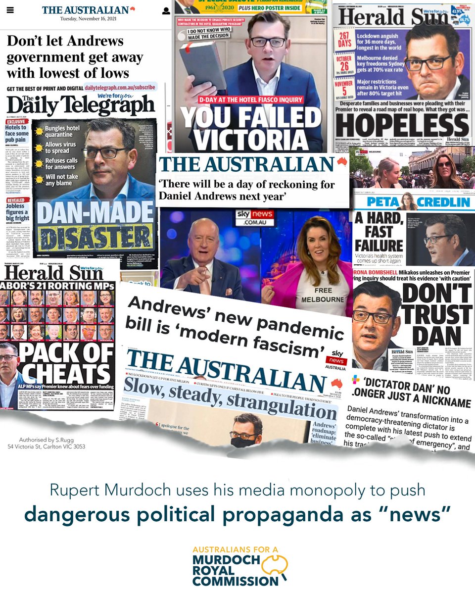 Australians for a Murdoch Royal Commission tweet media