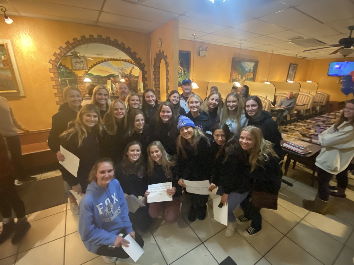 Coaches thought we were practicing. Girls had other plans. Tonight we celebrated Coach Bill and Coach Todd being named <a href="/MOyouthSoccer/">Missouri Youth ⚽️</a> competitive girls coaches of the year! They have volunteered and coached most of our team since U8. Loyalty. Dedication. Family. ❤️⚽️🐝