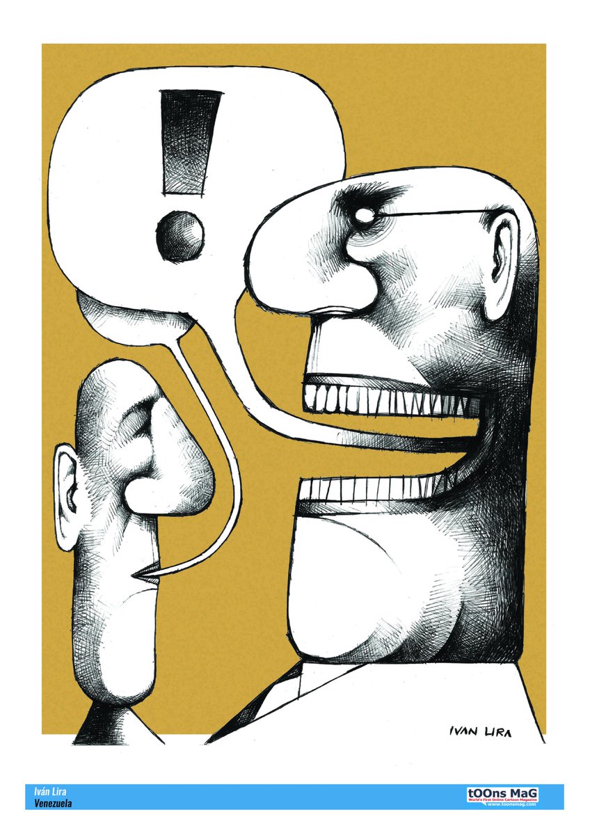 CartoonistsInd's tweet photo. 73. One of the display work of the International cartoon exhibition on FREEDOM OF EXPRESSION  organised in association with  #Toonsmag, Norway, on 29th April 2017 at the Indian Cartoon Gallery, Bengaluru. #cartoonnetwork  #worldcartoons #eurocartoons #FreedomOfExpression https://t.co/PkMVuPfWaD
