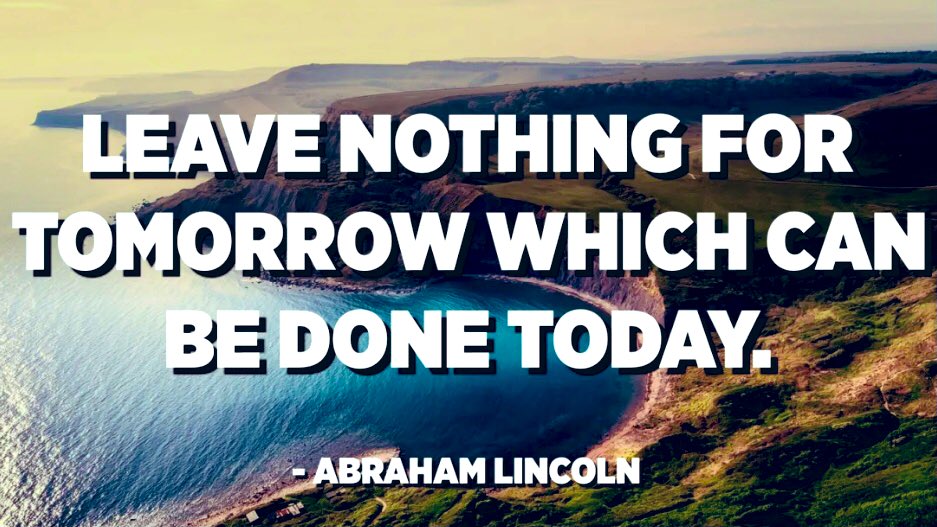 CoachAble4Life's tweet photo. ‘You could be good today,’ the Roman emperor Marcus Aurelius wrote. ‘But instead you choose tomorrow.’ 
“I will start tomorrow!!” #SelfSabotage
#CompeteToday https://t.co/6jNAeEiEAA