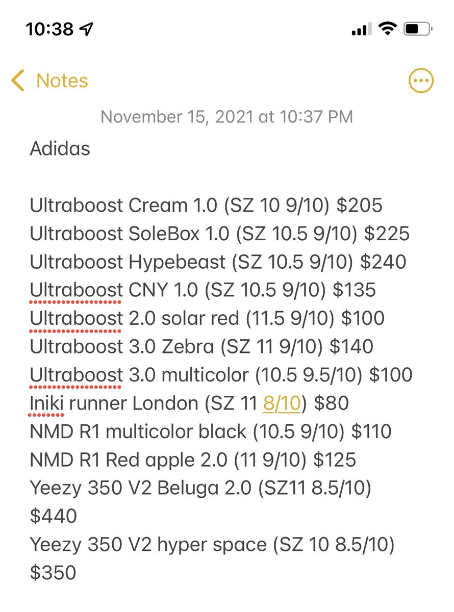 Ok here we go, all these prices I feel are MORE than fair, so all are pretty firm please don’t waste either of our times with lowball shit but if you wanna toss something close I’ll listen. SHIPPING NOT INCLUDED and I’ll ship Ups double box. RT APPRECIATED