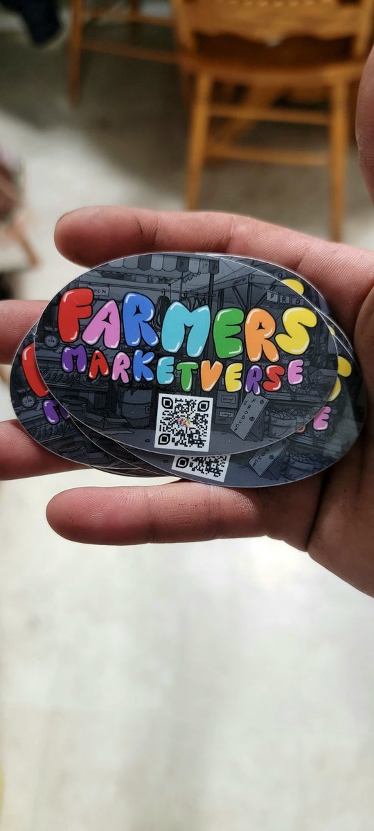 ElGuapoKushman's tweet photo. Sheeesh these stickers are straight π₯ @FarmersMktverse #SlapSquad is in full effect πͺπΎ https://t.co/5WPRjyNOBA