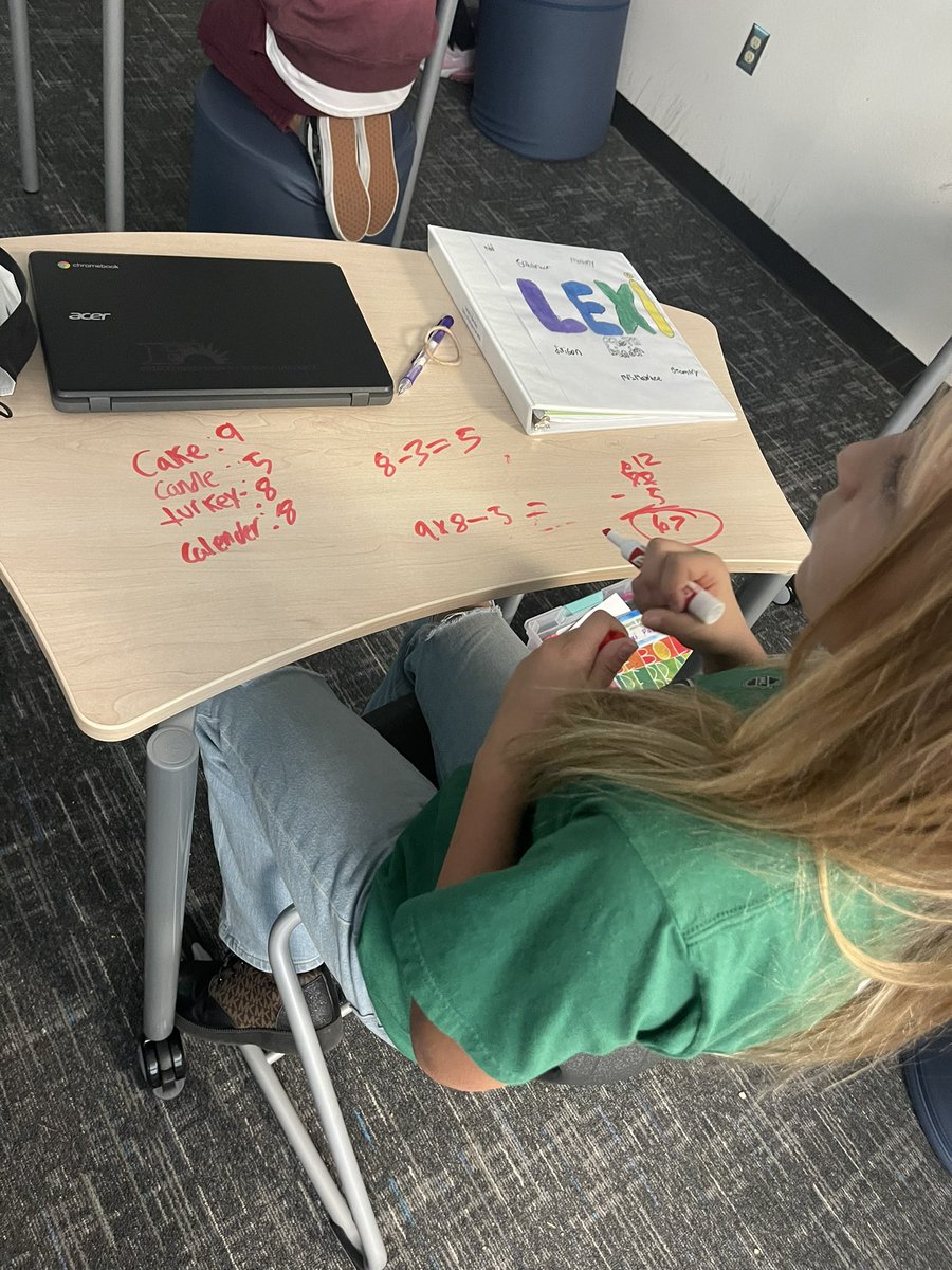 TeamFab5th's tweet photo. Our @spears5th graders are having fun collaborating to solve @mashupmath’s Thanksgiving order of operation puzzles. https://t.co/VglhuOKedf