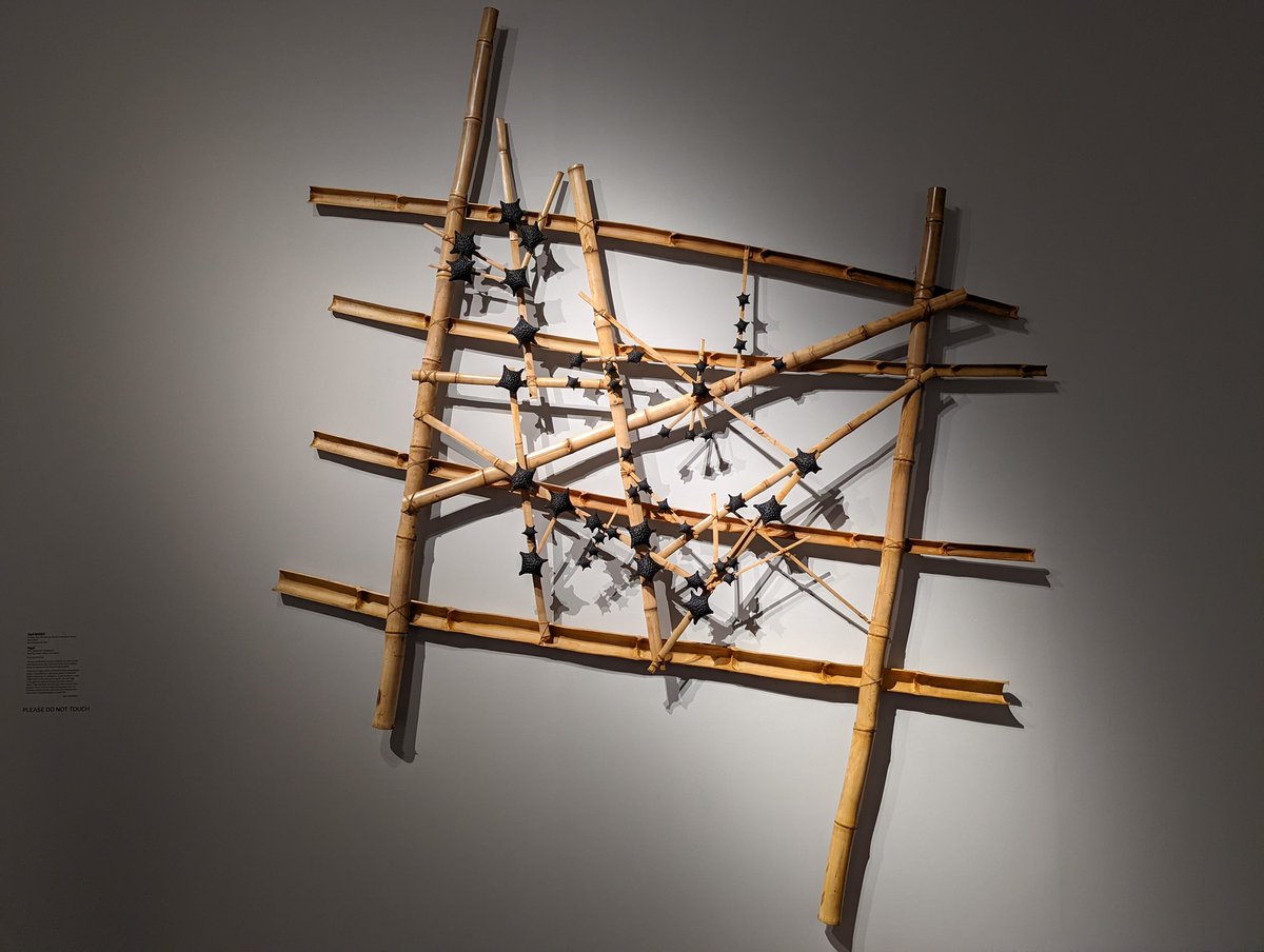 elliottbledsoe's tweet photo. There is so much powerful and important work in @tarnanthi at @agsa_adelaide. But Gail Mabo's Tagai (pictured) stole the show for me. It's connection and continuation of Eddie Koiki Mabo's story is really moving to me.
#AGSAAdelaide #Tarnanthi #artsAUevents https://t.co/KFmkmsZuT9
