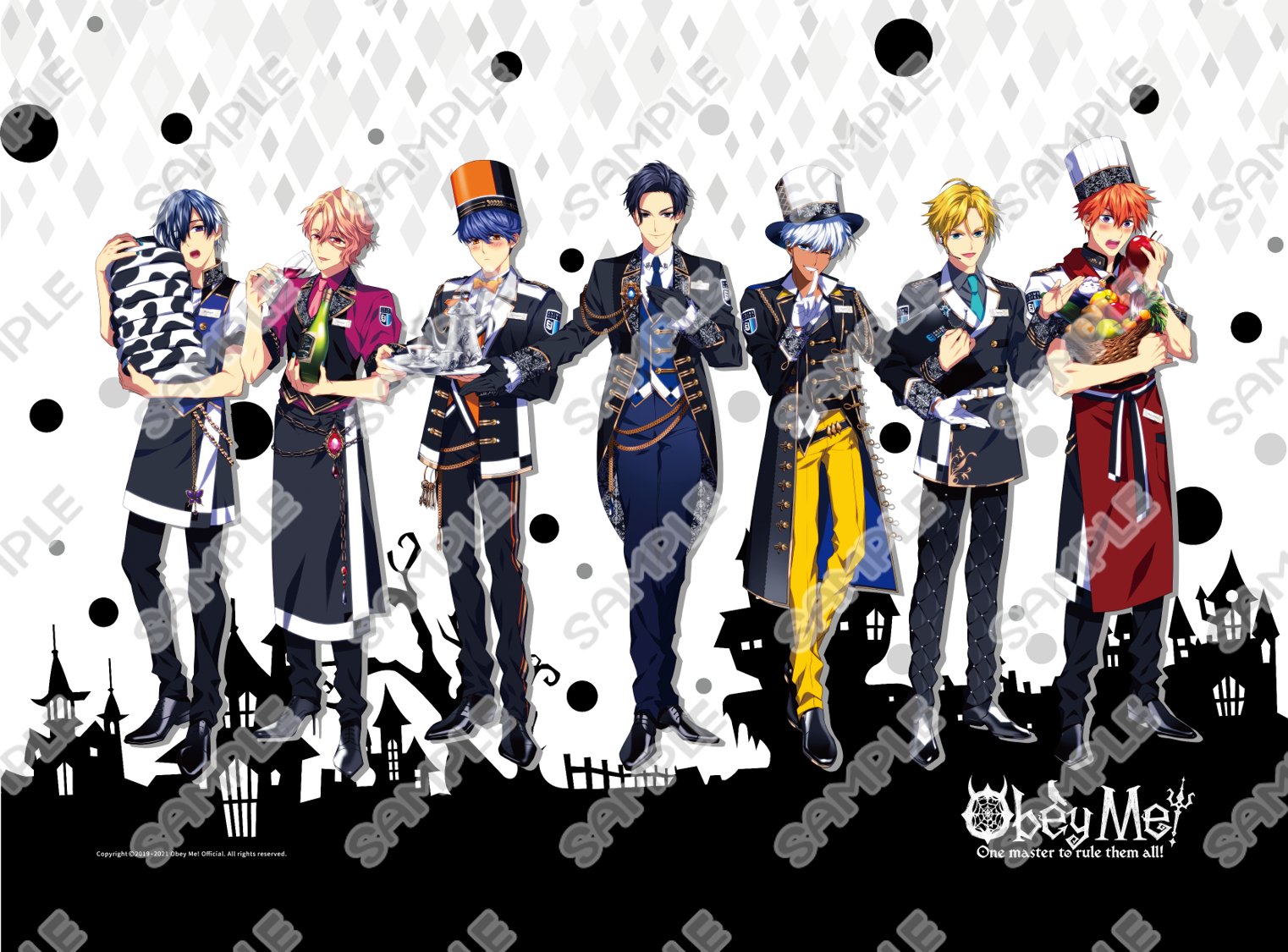 Ejアニメホテル 公式 Ejanimehotel Obey Me コラボルームのお持ち帰りグッズ紹介その ブランケット 膝に掛けるもよし 肩に羽織るもよし のブランケットはどんどん寒くなるこれからの季節の必需品です この冬は悪魔の抱擁で暖かく