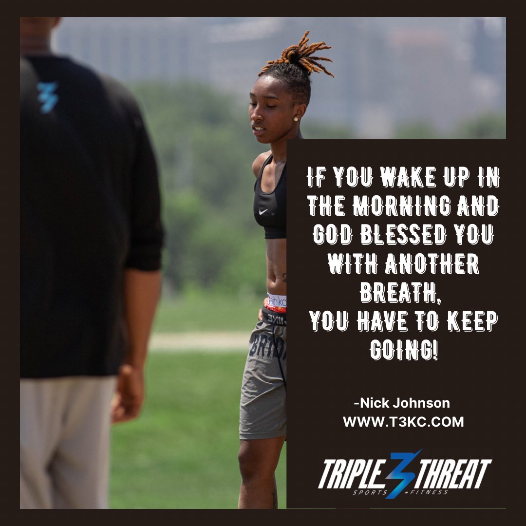 t3sportskc's tweet photo. If You get the chance to wake up and see another day you have to keep going. One of my favorite artist Andy Mineo said “You never said I wouldn’t go through it. You just said I wouldn’t be alone.” God will always be with us. You have to keep going. Brick by Brick. #t3KC #TeamT3 https://t.co/mcYFIFO3bH