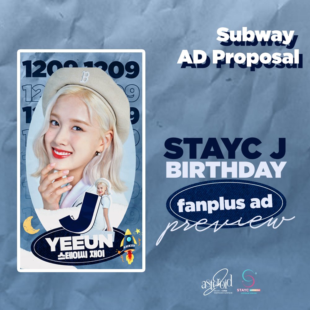 SuvUteam's tweet photo. @fanplus_app Subway ad proposal for STAYC J birthday 💖💖 https://t.co/Ob48XGV1eM