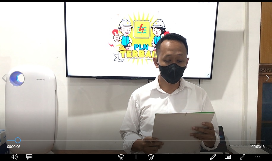 Komitmen Anti Penyuapan oleh Manager ULP Cimanggis - UP3 Depok