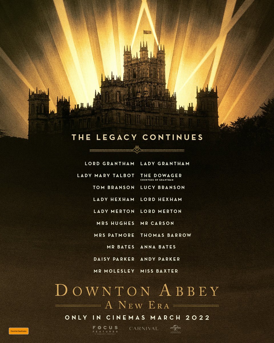 so_cinemas's tweet photo. The legacy continues. #DowntonAbbey: A New Era is coming to Silky Otter Cinemas March 17. https://t.co/opoqat582k