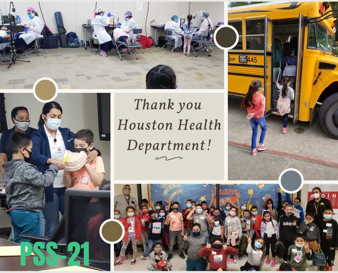 EvelynAlcarazRN's tweet photo. Our field trip was a success! Thank you @HoustonHealthFD for providing our 2nd graders with oral health education & dental care. #ProjectSavingSmiles #AldineForward https://t.co/NCnP4uLu5s