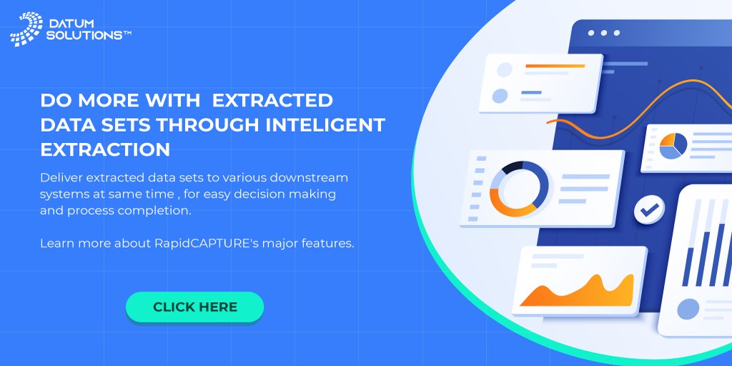 _Datumsolutions's tweet image. Achieve exceptional extraction capabilities with Intelligent Rapid Capture by automating classification, assembling, data extraction through auto-indexing based on your business model. 

bit.ly/3CiuTpG

#automation #datum #digitaltransformation #contentservice #capture
