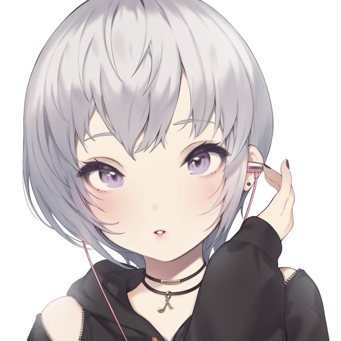 クールなイヤホン女子 