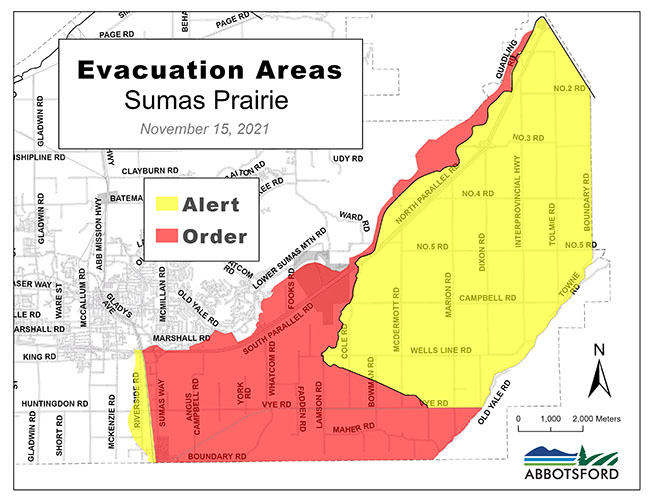 Map Of Abbotsford Area City Of Abbotsford On Twitter: "Update: View The 2 City Of Abbotsford  Evacuated Area Maps Below. 👇 All Current Information Is Available On Line  At Https://T.co/X5I0M9Kvjy And Is Updated Regularly.  Https://T.co/Wvotgvae28" /