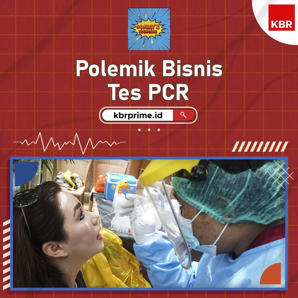 beritaKBR's tweet photo. "@KPPU_RI mengawasi bisnis tes PCR.
KPPU mengungkap adanya indikasi memaksimalkan keuntungan seperti praktik bundling tes PCR.
Apa saja temuan KPPU? Hal-hal apa saja yang mestinya diperhatikan pemerintah?
https://t.co/5tOHTnhBve
#WhatsTrending #PodcastIndonesia #TesPCR https://t.co/Z9SUdKWmmf