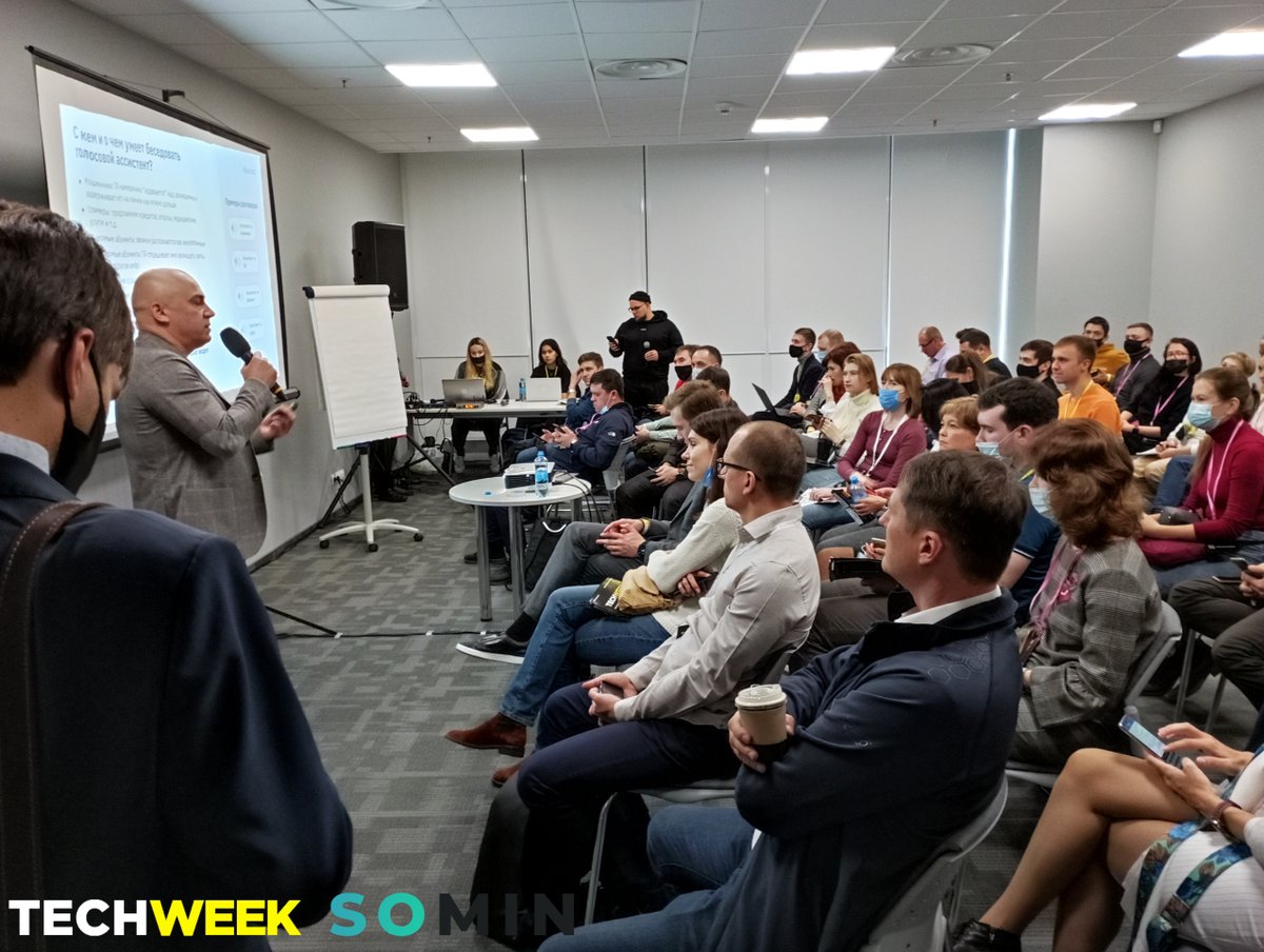 sominanalytics's tweet photo. Russian #TechWeek2021 events on AI / ML and Big Data captured the highest attention from the audience. Prof Alexander Farseev (CEO&amp;Founder of #SoMin) gave in #Skolkovo an outstanding speech that captured the interests of selected corporations, investors, business angels and VC's. https://t.co/YjHhWIbsLz