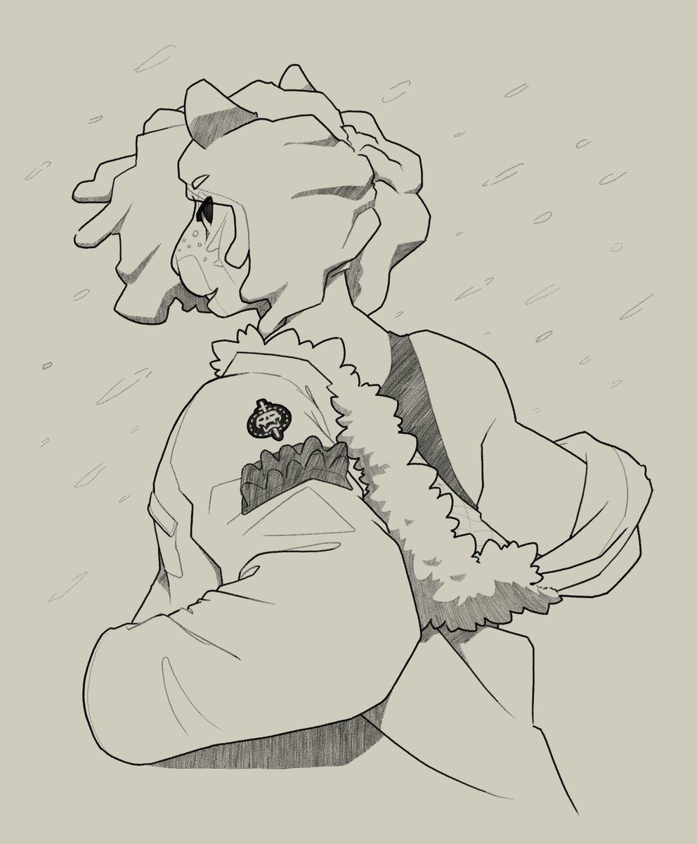 PashooShark's tweet photo. Redo of a sketch I did for @/hegurgurk a year ago (very good tiger) https://t.co/eFElPPVwYt